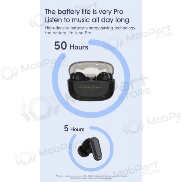 Kabellose Kopfhörer mit Mikrofon Dudao U8Pro Bluetooth USB-C weiß
