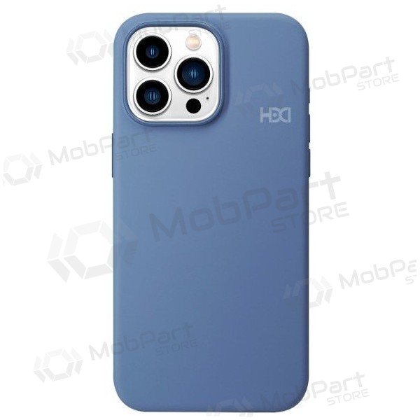 Handyhülle HDD Silicone MagSafe Case Apple iPhone 16 Dunkelblau