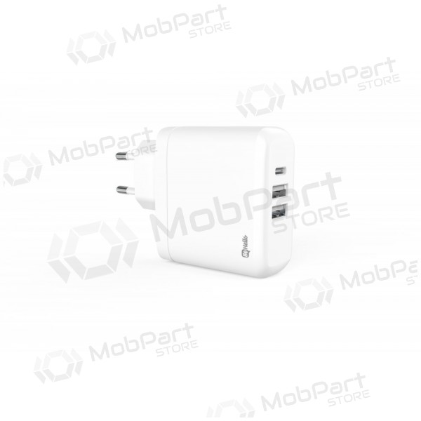 Ladegerät BeHello USB-C 45W PD + 2 USB (Weiß)