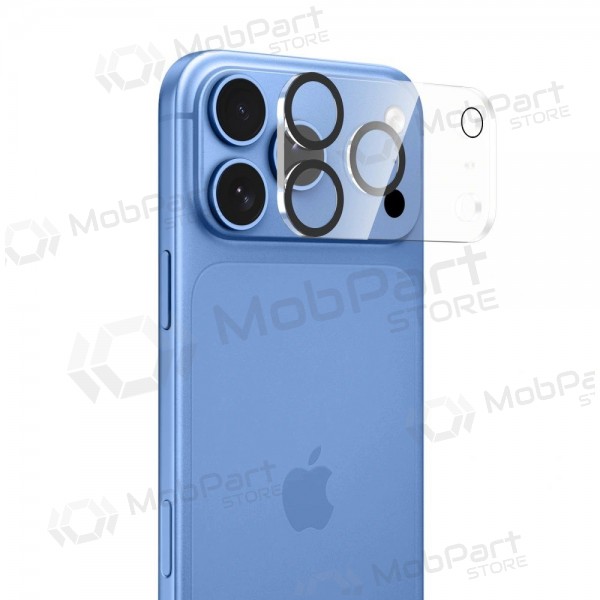 Apple iPhone 18 Pro Schutz gehärtetes Glas für Kamera - Tech-Protect Cam Fit+ (transparent)