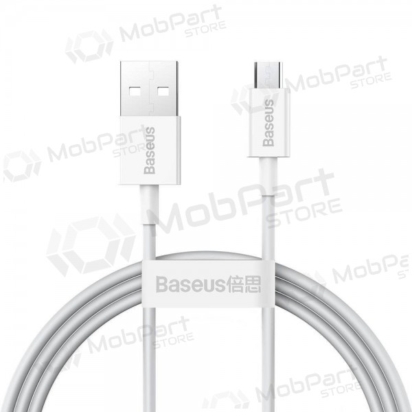 USB-Kabel Baseus Superior microUSB 2A 2.0m (weiß) CAMYS-A02