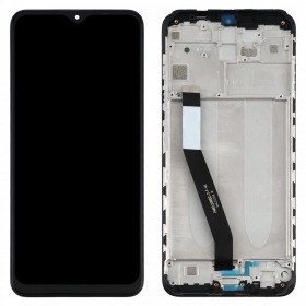 Xiaomi Redmi 9 Display (Schwarz) (mit Rahmen) (original)