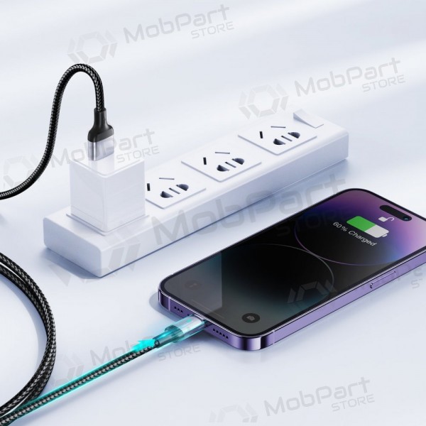 USB Kabel Joyroom S-UL012A10 USB to Lightning 2.4A 1.2m Schwarz
