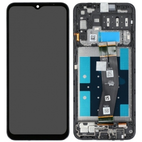 Samsung Galaxy A14 4G bildschirm (Black flex) (mit rahmen) (Premium)