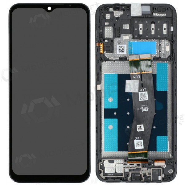 Samsung Galaxy A14 4G bildschirm (Black flex) (mit rahmen) (Premium)