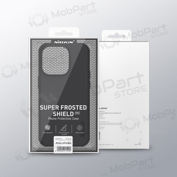 Apple iPhone 14 Plus Hülle - Nillkin Frosted Shield (Schwarz)