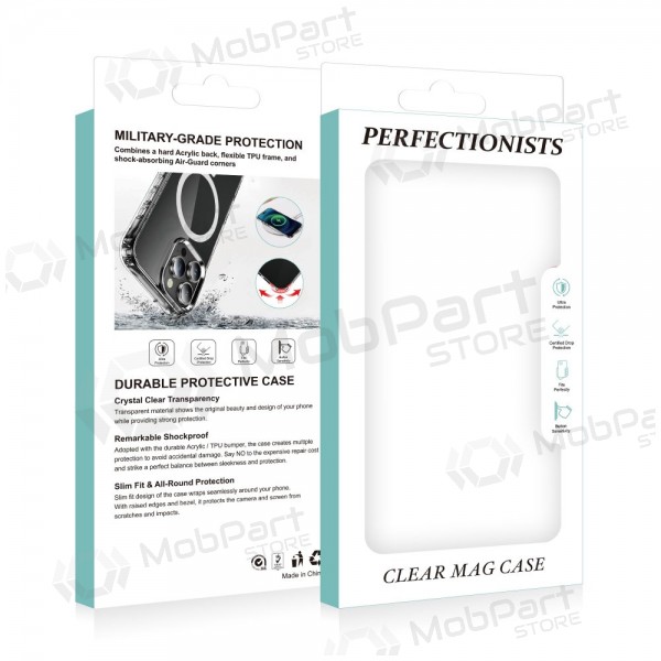 Apple iPhone 16 Pro Max hülle - Perfectionists Clear Mag Case (transparent)
