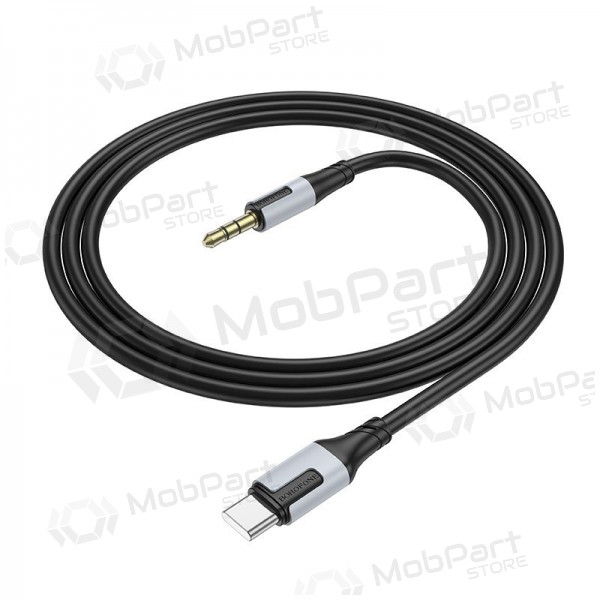 Audio-Kabel Borofone BL19 USB-C auf 3.5 mm schwarz