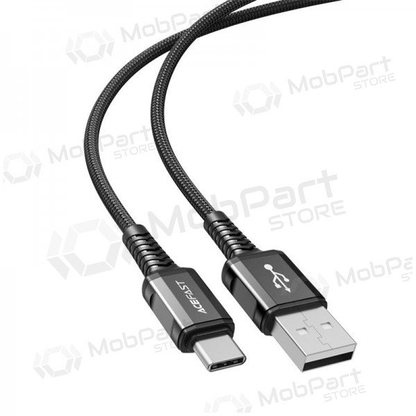 USB Kabel Acefast C1-04 USB-A to USB-C 1.2m Schwarz