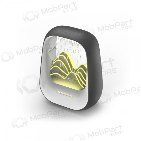 Entspannungs-Bluetooth-Lautsprecher mit RGB-Beleuchtung Relaxing Rain grau