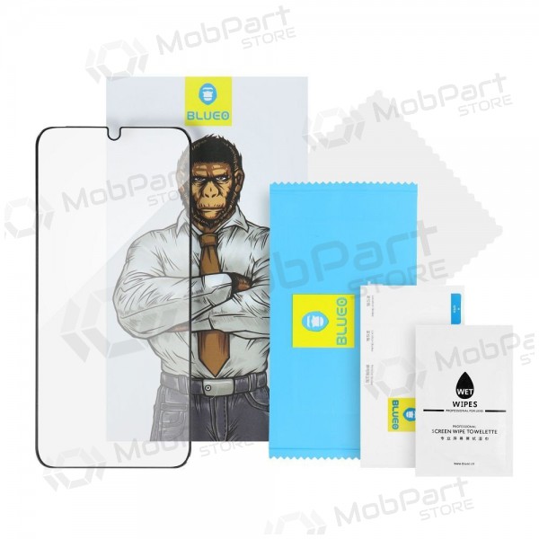 LCD apsauginis stikliukas 5D Mr. Monkey Glass (Strong HD) Apple iPhone 12 Pro Max Schwarz