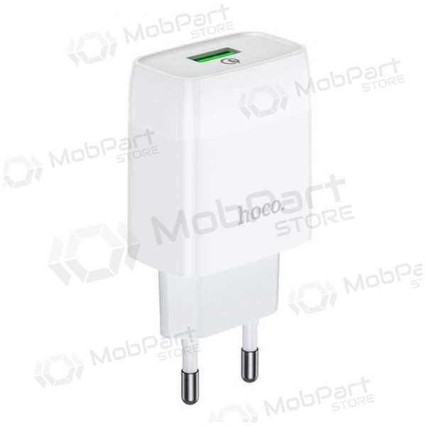 Ladegerät HOCO C72Q Glorious USB (QC3.0) (Weiß)