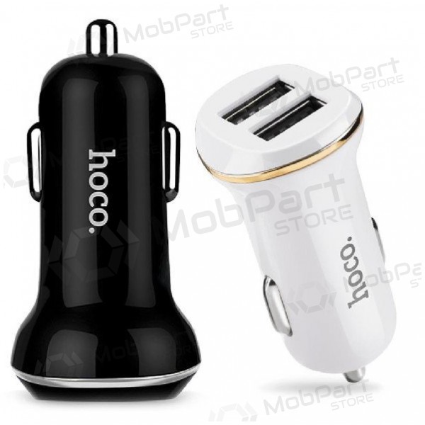 Auto-Ladegerät HOCO Z1 Dual USB (5V 2.1A) (Weiß)