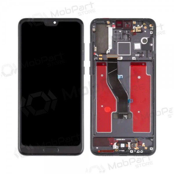 Huawei P20 PRO Display (Schwarz) (mit Rahmen) (OLED)