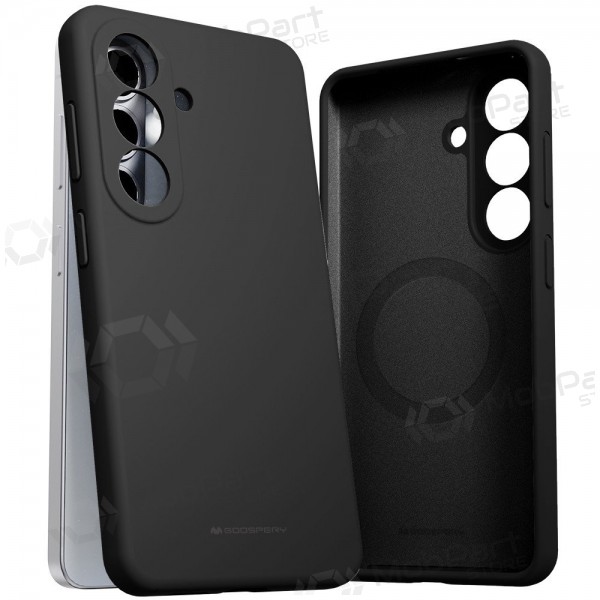 Samsung Galaxy S26 hülle Mercury - Pure Magsafe Silicon Case (schwarz)