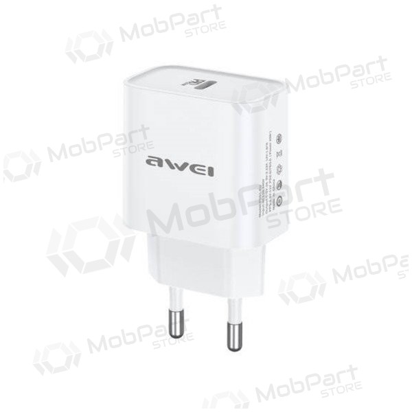 Telefonladegerät Awei PD61-EU 20 W USB-C weiß