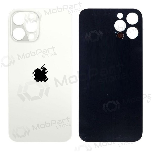Apple iPhone 12 Pro Max rückseitige Abdeckung (silber)