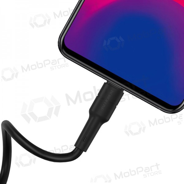 USB Kabel Borofone BX30 microUSB 1.0m (Schwarz)
