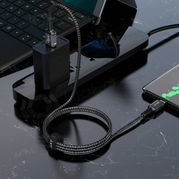 USB Kabel Acefast C1-04 USB-A to USB-C 1.2m Schwarz