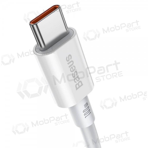 Kabel Baseus Superior Type-C - Type-C 100W 1.0m (Weiß) CATYS-B02
