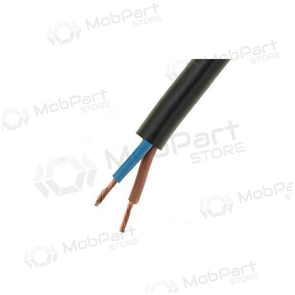 Flexibles Kabel Lietkabelis OMY 2x1.5 mm² Kupfer PVC 100 m Spule