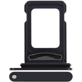 Apple iPhone 12 (Dual) SIM-Kartenhalter (Schwarz)