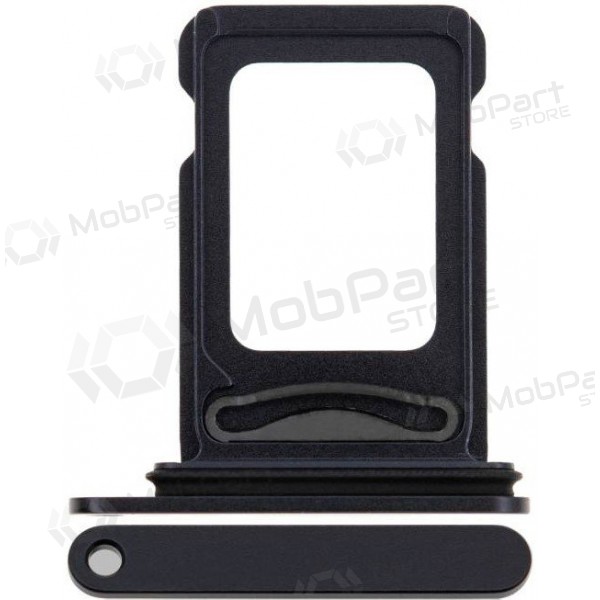 Apple iPhone 12 (Dual) SIM-Kartenhalter (Schwarz)