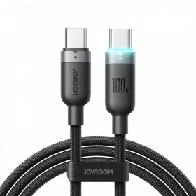 USB-C Kabel Joyroom S-A63 USB-C zu USB-C 1.2 m 100 W schwarz