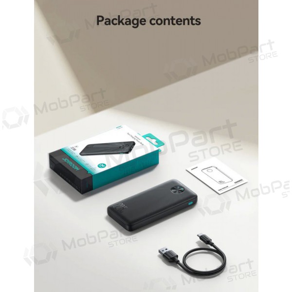 externe Batterie Power Bank Joyroom JR-PBF15 22.5W 10000mAh Schwarz externe Batterie Power Bank Joyroom JR-PBF15 22.5W 10000mAh Schwarz