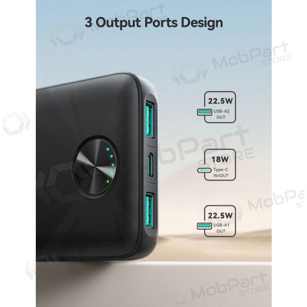 externe Batterie Power Bank Joyroom JR-PBF15 22.5W 10000mAh Schwarz externe Batterie Power Bank Joyroom JR-PBF15 22.5W 10000mAh Schwarz