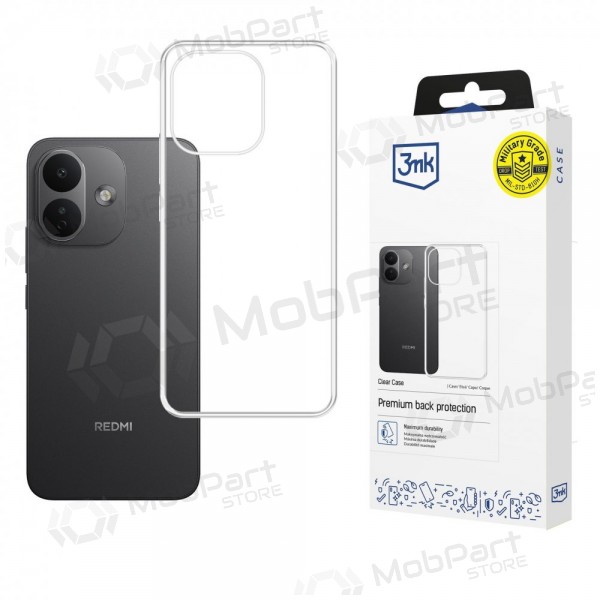 Xiaomi Redmi Note 17 Pro Max hülle - 3MK Clear Case (transparent)