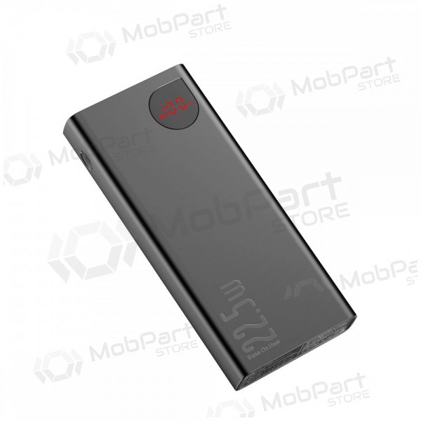 externe Batterie Power Bank Baseus Adaman 22.5W 20000mAh + Type-C 0.3m Schwarz PPAD070101