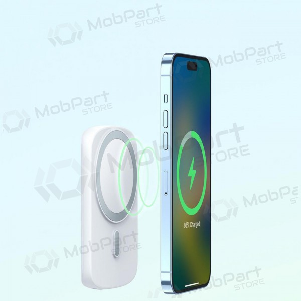 externe Batterie Power Bank Joyroom JR-W030 20W Magnetic Wireless 6000mAh violetinė externe Batterie Power Bank Joyroom JR-W030 20W Magnetic Wireless 6000mAh violetinė
