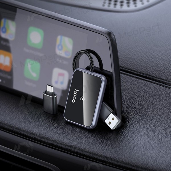 CarPlay Adapter Hoco HU1 kabellos schwarz