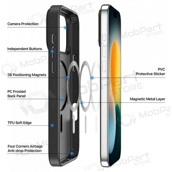 Apple iPhone Air hülle - Dux Ducis Yind (schwarz)