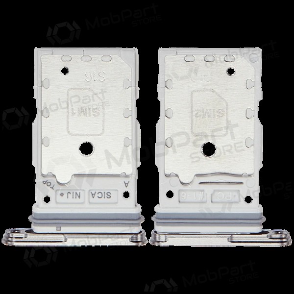 Samsung Galaxy S25, S25+ Dual SIM-Kartenhalter (Silbrig) (original)