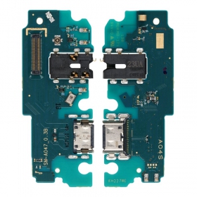 Samsung A047 Galaxy A04S (2022) Ladeanschluss und Mikrofonanschluss (service pack) (original)