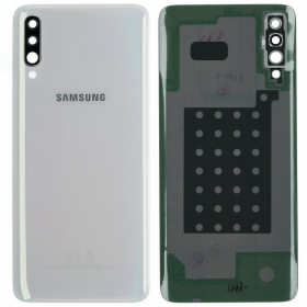 Samsung A705 Galaxy A70 2019 Rückseite Akkudeckel (Weiß) (gebraucht grade C, original)