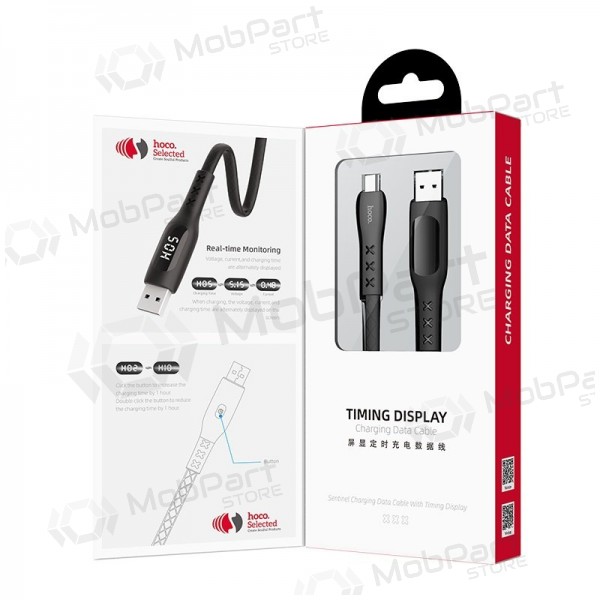 USB Kabel HOCO S6 lightning 1.2m Schwarz