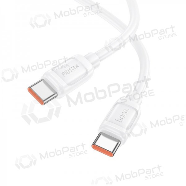 USB-C Kabel Hoco X115 USB-C auf USB-C 1 m 240 W weiß