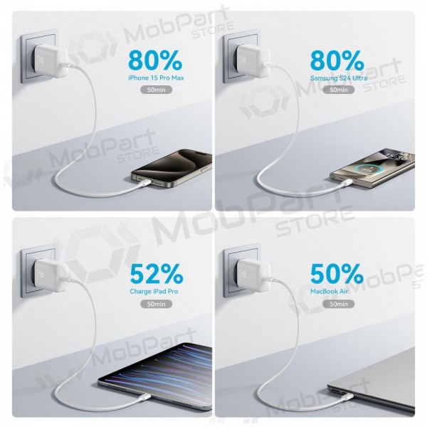 Ladegerät Joyroom JR-TCF24 USB-C PD30W Weiß