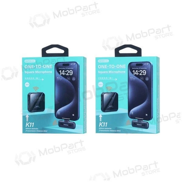 Mikrofon Remax K11 Lightning Schwarz