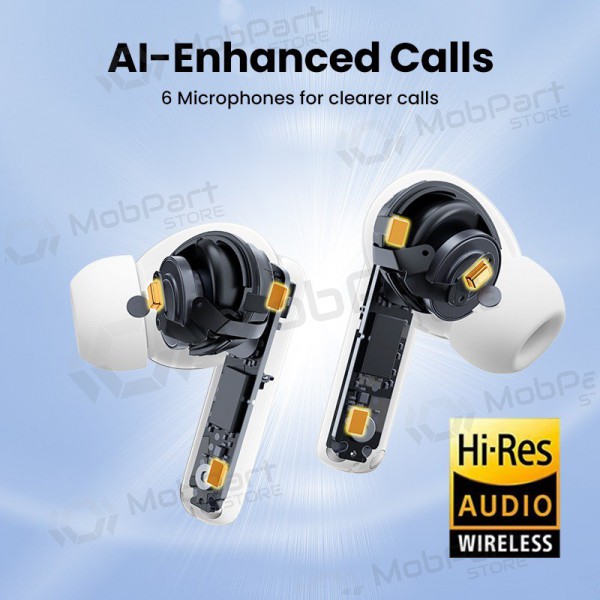 Kabelloss ausinės Ugreen WS200 HiTune T6 Active Noise-Cancelling Earbuds