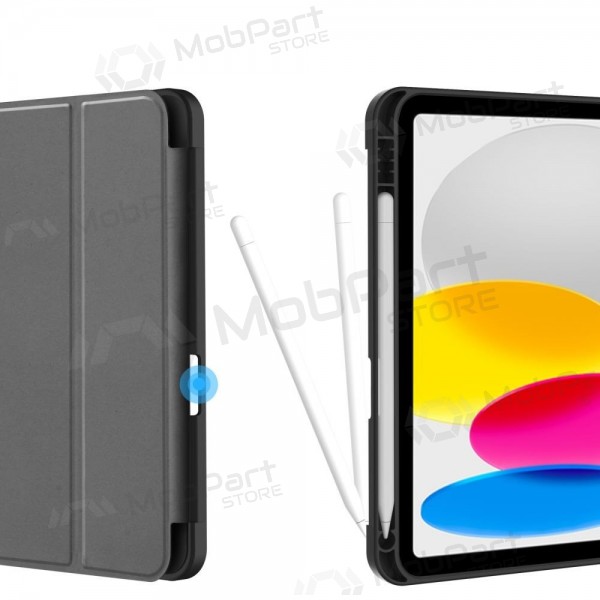 Apple iPad 10.9 2022, iPad 11 2025 hülle -Tech-Protect SmartCase Pen Holder- (schwarz)
