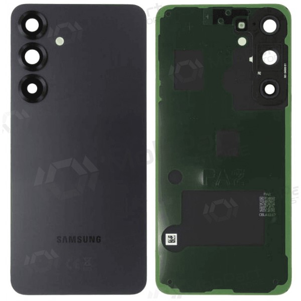 Samsung Galaxy S25+ rückseitige Abdeckung (schwarz) (original)