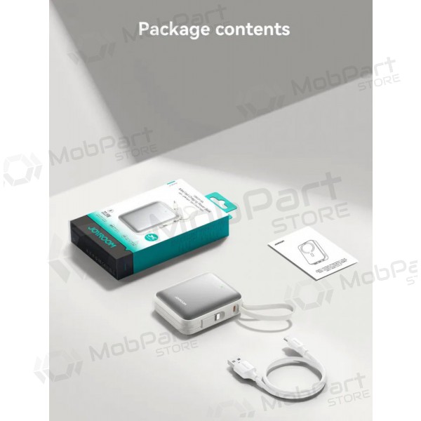 externe Batterie Power Bank Joyroom JR-PBF27 22.5W Mini 10000mAh Weiß externe Batterie Power Bank Joyroom JR-PBF27 22.5W Mini 10000mAh Weiß