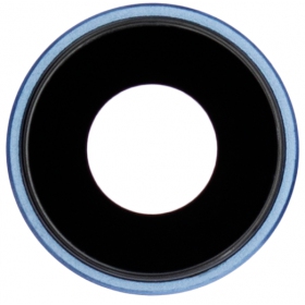 Apple iPhone XR Kameraglas (Blau) (mit Rahmen)