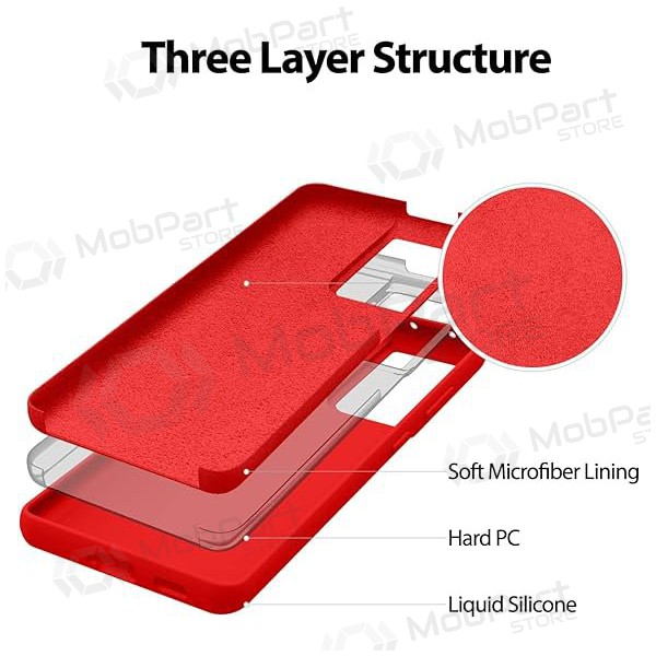 Handyhülle Mercury Silicone Case Samsung A266 A26 5G Rot