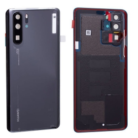 Huawei P30 Pro Rückseite Akkudeckel (Schwarz) (gebraucht grade C, original)