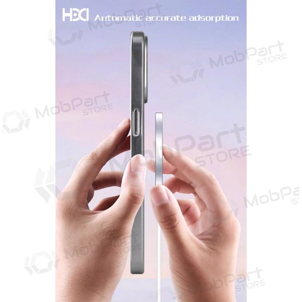 Handyhülle HDD Electro MagSafe Case Apple iPhone 17 Pro Grau